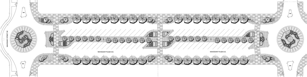 Mahogany Plaza Plan